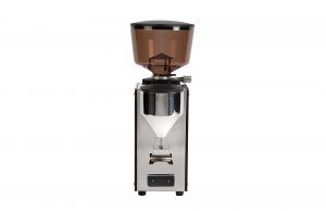 Frontalansicht der Espressomühle PRO T64 von Profitec.