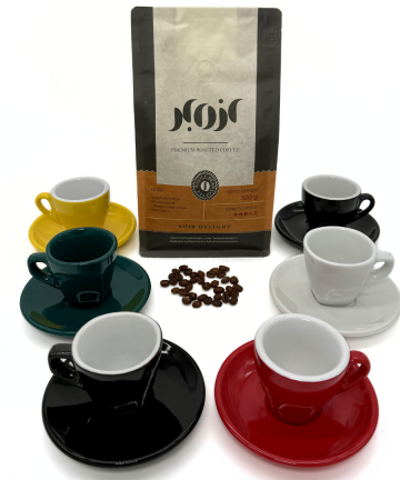 Noir Delight & 2 Espressotassen