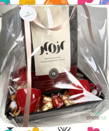 Noir Delight & 2 Espressotassen