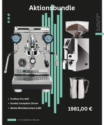 Bundle - Profitec PRO 400 + Eureka Specialità Compatto